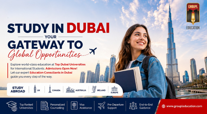Study in Dubai -free counselling process for UAE Student