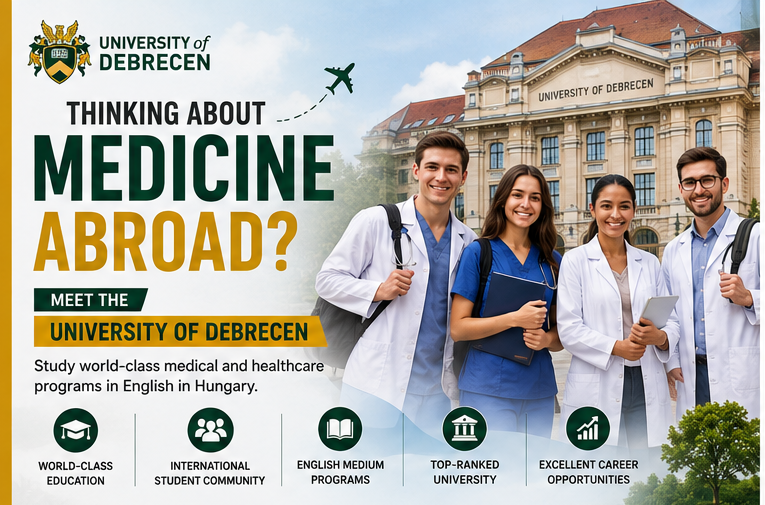 Study medicine abroad at the University of Debrecen in Hungary